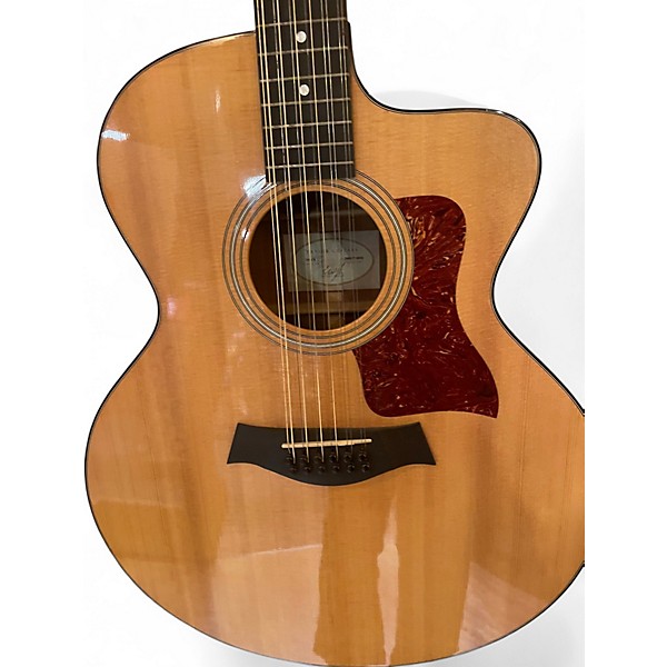 Used Taylor 355ce Natural 12 String Acoustic Electric Guitar