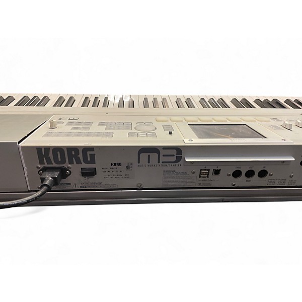 Used KORG M3 88 Key Keyboard Workstation