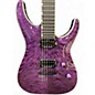 Used ESP MH1000NT Deluxe Trans Purple Solid Body Electric Guitar