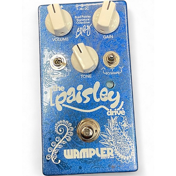 Used Wampler the paisley drive Effect Pedal