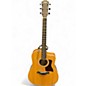 Used Taylor 210CE Natural Acoustic Electric Guitar thumbnail