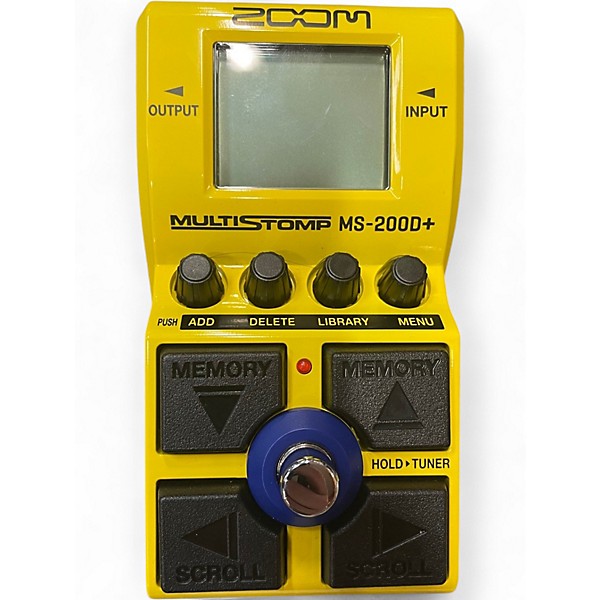 Used Zoom MS200D+ MULTISTOMP Effect Pedal