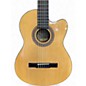 Used Lucero LC100CE Natural Classical Acoustic Electric Guitar