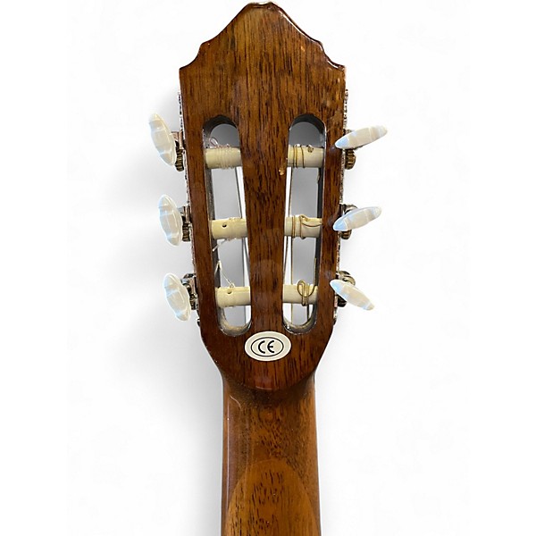 Used Lucero LC100CE Natural Classical Acoustic Electric Guitar
