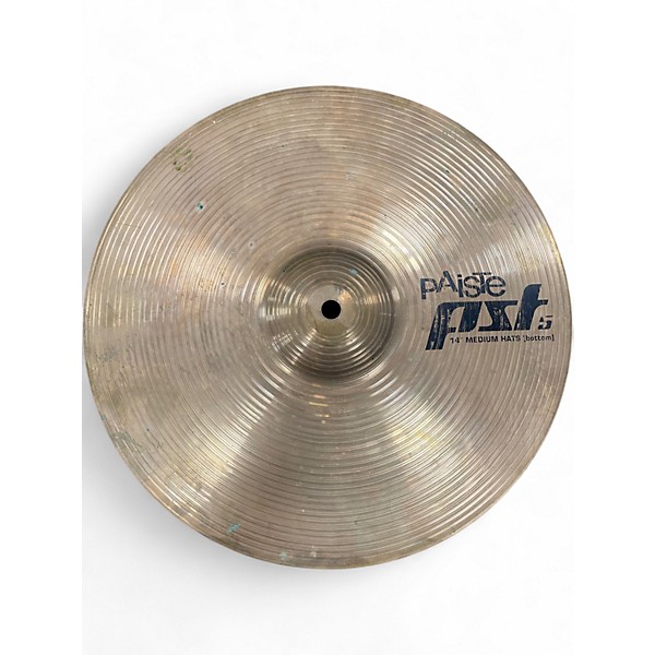 Used Paiste 14in PST5 Hi Hat Pair Cymbal