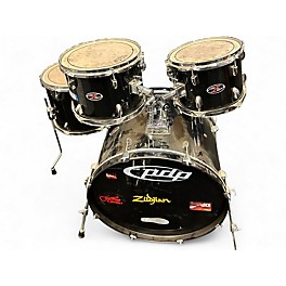 Used PDP by DW 5 Piece Z5 KIT Black Drum Kit