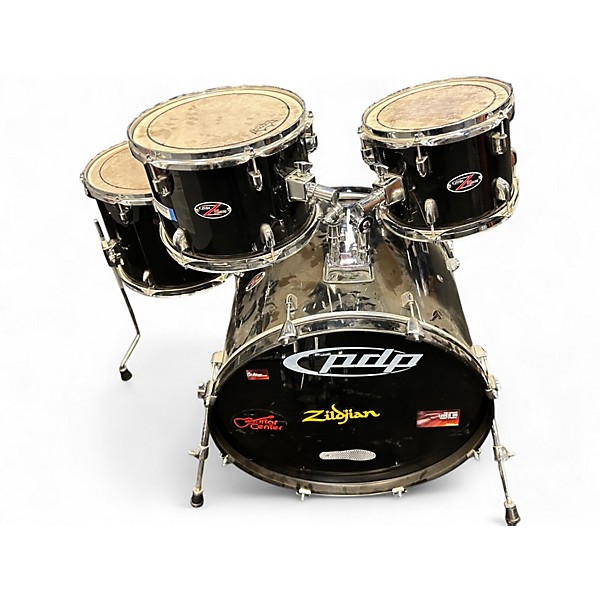 Used PDP by DW 5 Piece Z5 KIT Black Drum Kit