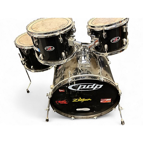 Used PDP by DW 5 Piece Z5 KIT Black Drum Kit