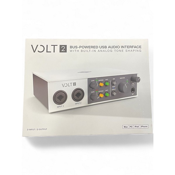 Volt 2 オーディオインターフェイス ワケあり Volt 2 USB Recording Studio - Universal Audio | Hookup, Inc.
