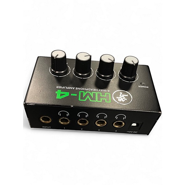 HM-4 4-WAY HEADPHONE AMPLIFIER ヘッドホン4セット Amazon.com: Mackie HM Series, 4-Way Headphone Amplifier