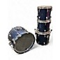 Used TAMA 4 Piece ROCKSTAR PRO Blue Drum Kit thumbnail