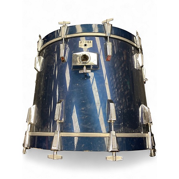 Used TAMA 4 Piece ROCKSTAR PRO Blue Drum Kit