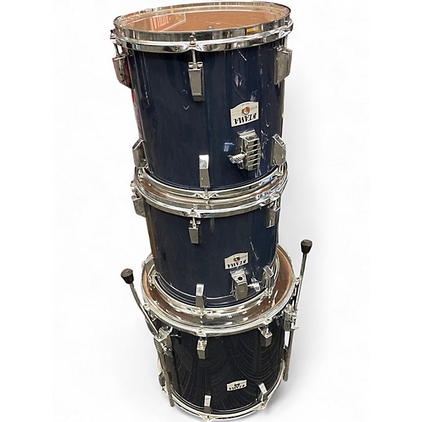 Used TAMA 4 Piece ROCKSTAR PRO Blue Drum Kit