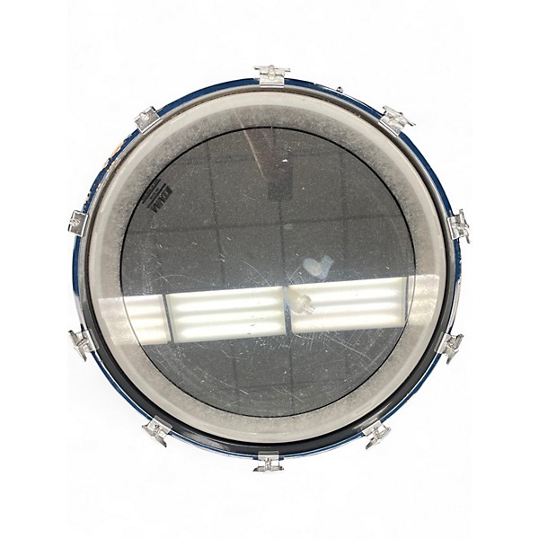 Used TAMA 4 Piece ROCKSTAR PRO Blue Drum Kit