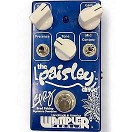 Used Wampler Brad Paisley Signature Overdrive Effect Pedal