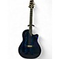 Used Adamas ovation q597 navy blue Acoustic Electric Guitar thumbnail