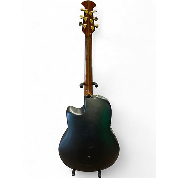 Used Adamas ovation q597 navy blue Acoustic Electric Guitar