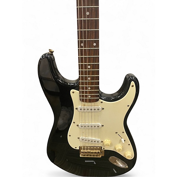 Used Squier Affinity Stratocaster Black Solid Body Electric