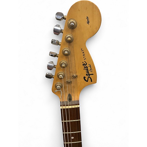 Used Squier Affinity Stratocaster Black Solid Body Electric