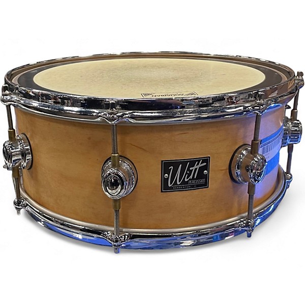 Used Witt Percussion 14X7 SNARE DOUBLE PLY MAPLE Drum
