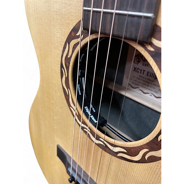 Used 2013 Martin XC1T ELLIPSE Natural Acoustic Electric Guitar