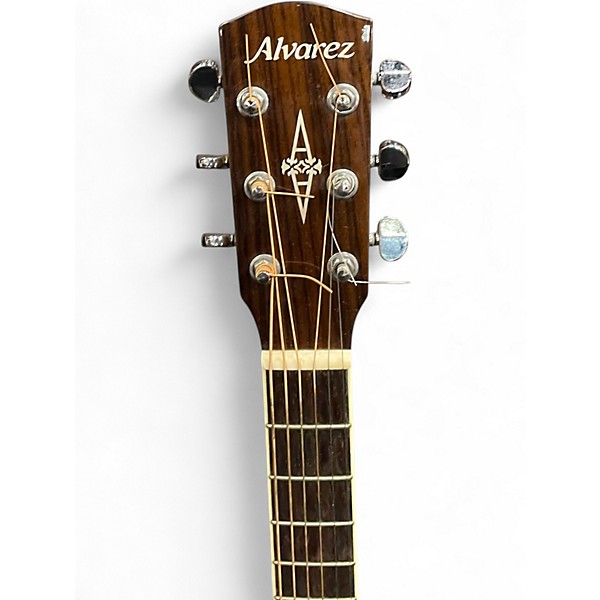 Used Alvarez AD70 Dreadnought Sandburst Acoustic Guitar