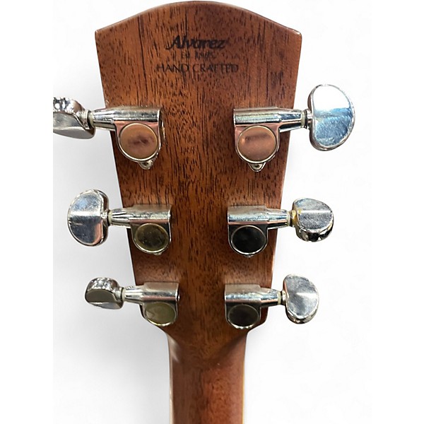 Used Alvarez AD70 Dreadnought Sandburst Acoustic Guitar