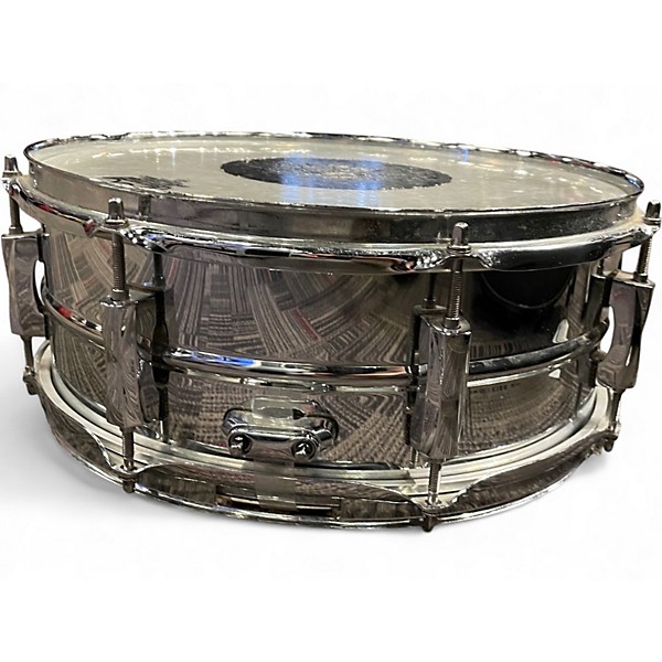 Used Pearl 5X14 Sensitone Snare Steel Drum