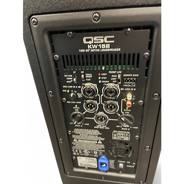 Used QSC KW152 15In 2-Way Powered Speaker