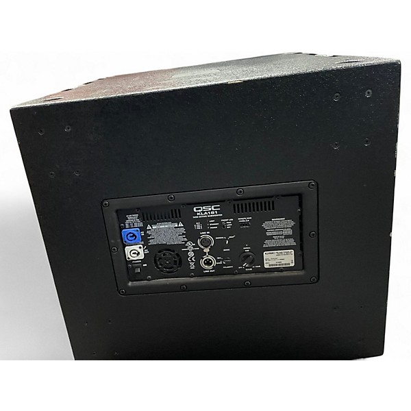 Used QSC KLA181 Powered Subwoofer
