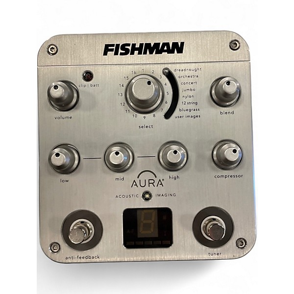 ギター FISHMAN aura junk Fishman Aura Jumbo Acoustic Guitar Imaging Pedal | Guitar Center