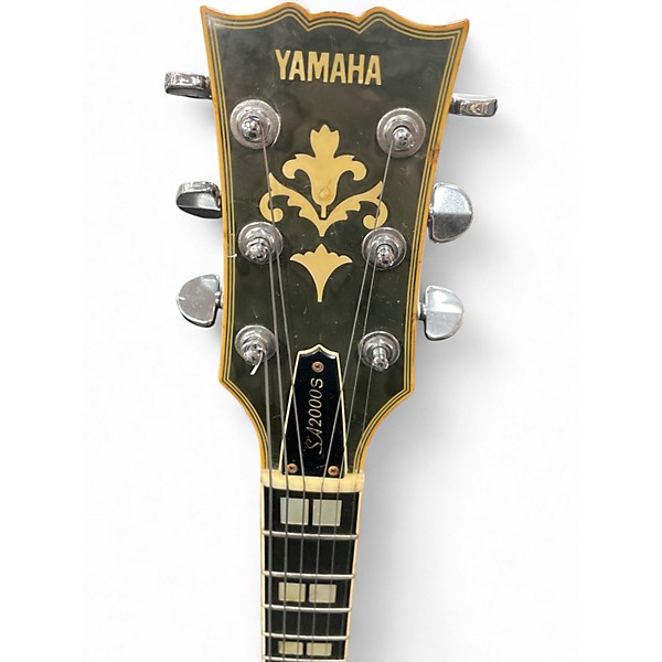 Used Yamaha SA2000S Burgundy Hollow Body Electric Guitar