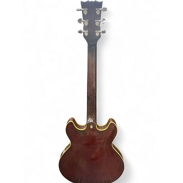 Used Yamaha SA2000S Burgundy Hollow Body Electric Guitar