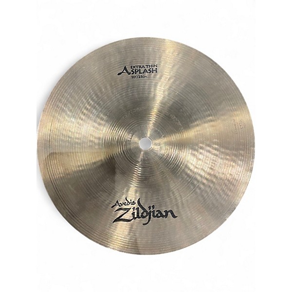 Used Ziljdian 10in Extra Thin splash Cymbal