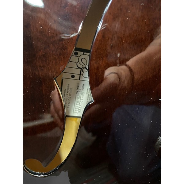 Used Guild Starfire II Wine Red Hollow Body Electric Guitar