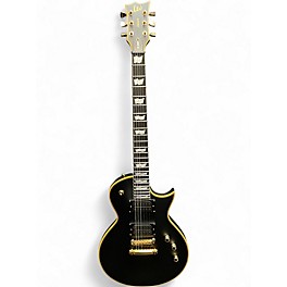 Used ESP LTD EC1000 Deluxe Black Solid Body Electric Guitar
