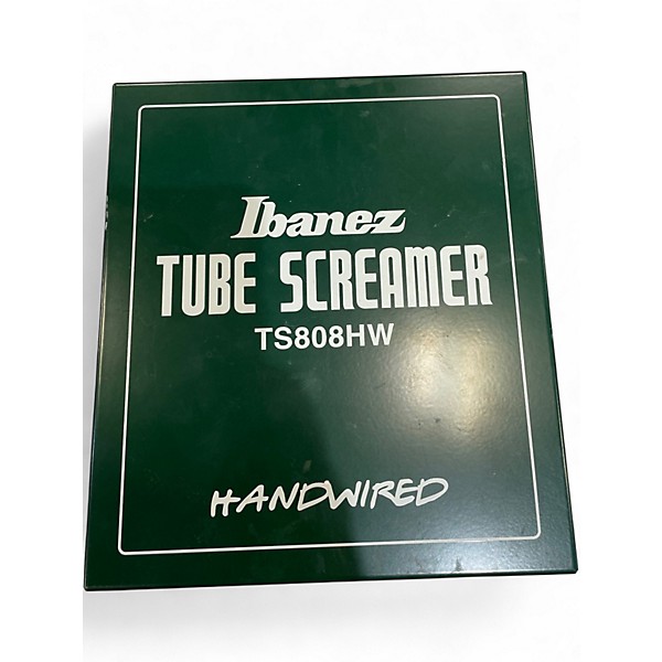 Used Ibanez TS808HW Hand Wired Tube Screamer Effect Pedal