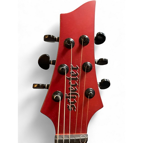Used Schecter Guitar Research C-1 SLS CUSTOM RACING RED Solid Body Electric Guitar