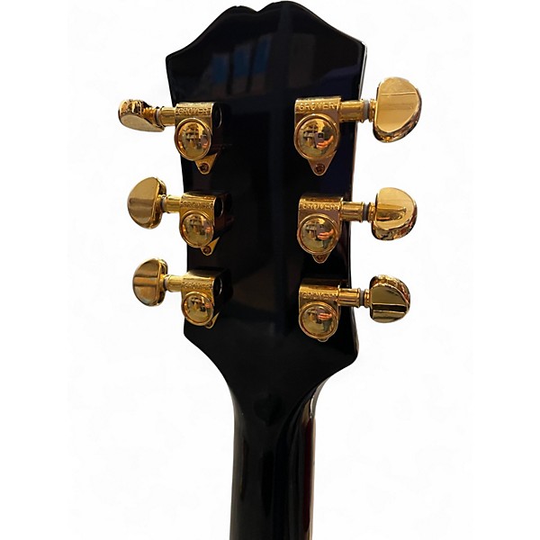 Used Epiphone J200 EC Studio * Black and Silver Acoustic Electric Guitar