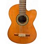 Used Pimental Of Albuquerque W-1S Concert Cut Away Natural Classical Acoustic Guitar