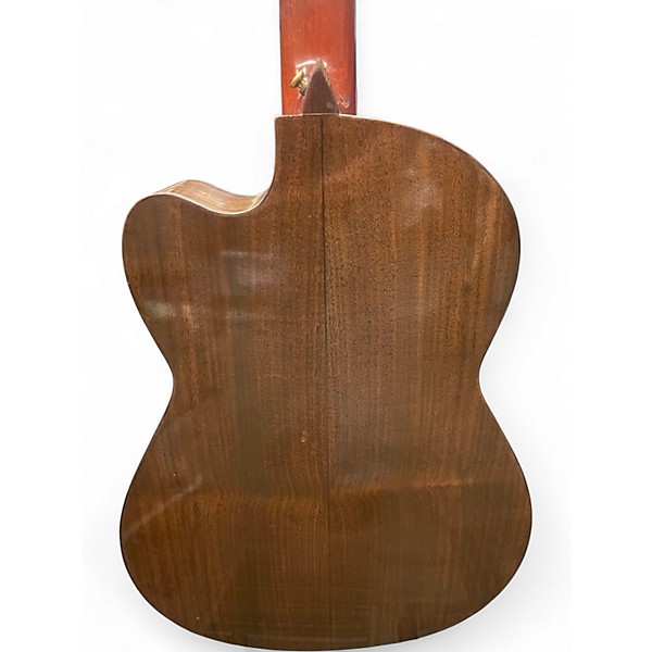 Used Pimental Of Albuquerque W-1S Concert Cut Away Natural Classical Acoustic Guitar