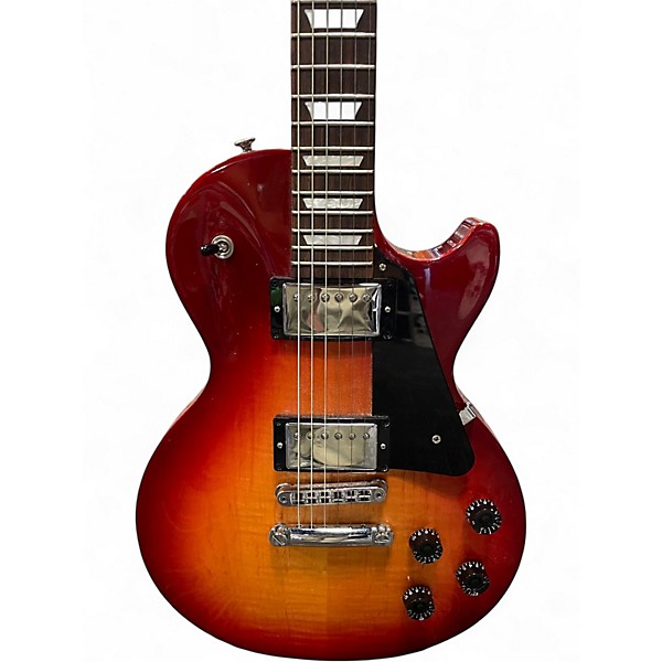 Used 2022 Gibson Les Paul Studio Cherry Sunburst Solid Body Electric Guitar