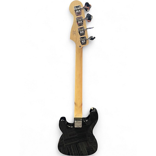 Used Squier PJ BASS BLACK Electric Bass Guitar BLACK