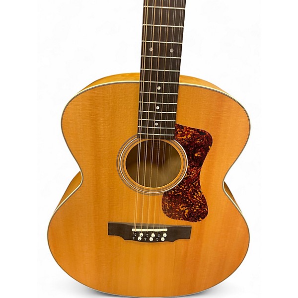 Used Guild F2512E Natural 12 String Acoustic Electric Guitar