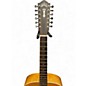 Used Guild F2512E Natural 12 String Acoustic Electric Guitar