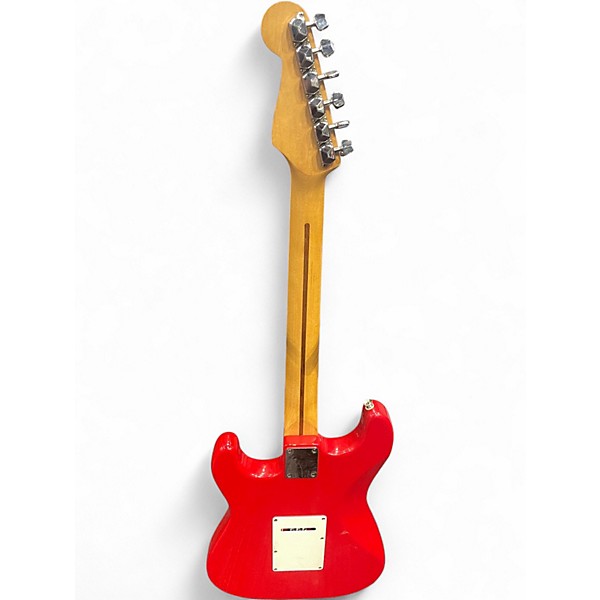 Used Squier Classic Vibe 1950S Stratocaster Candy Apple Red Solid Body Electric Guitar