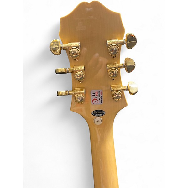 Used Epiphone Sheraton II Natural Hollow Body Electric Guitar