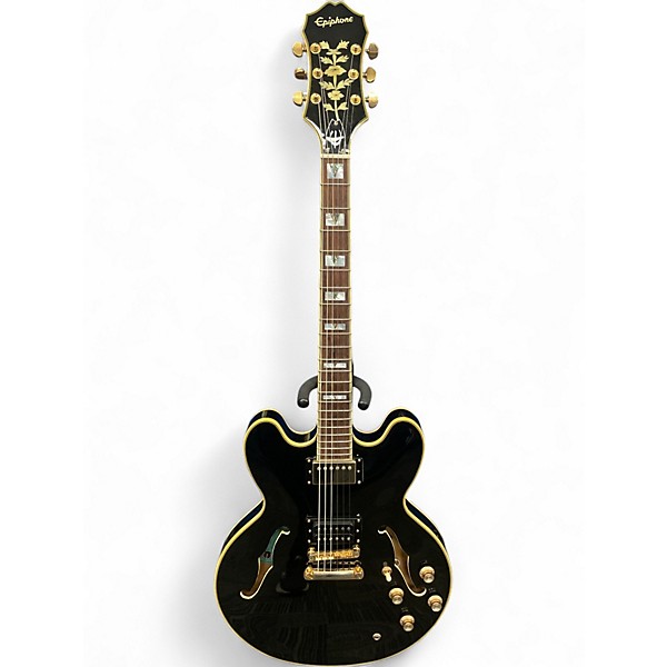 Epiphone Sheraton IIブラック セミホロウギター Epiphone Sheraton II Pro, Ebony at Gear4music