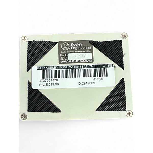 Used Keeley Tone Workstation Effect Pedal