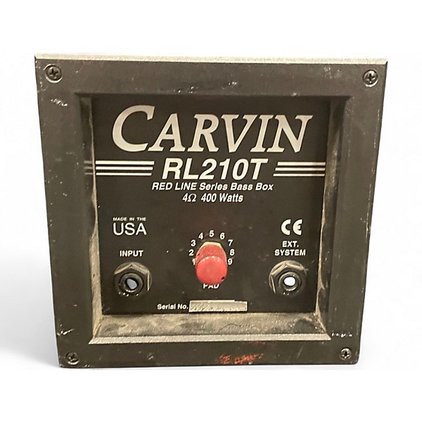 Used Carvin RL210T Bass Cabinet